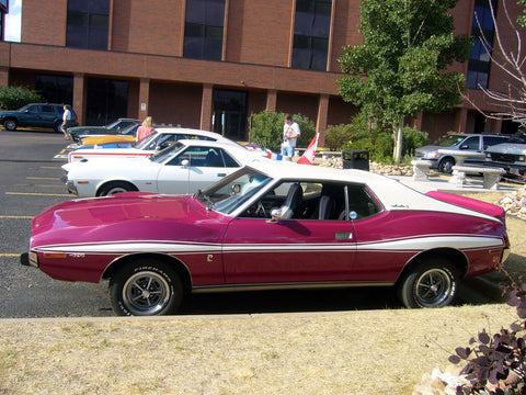Decal and Stripe Kit, Factory Authorized Reproduction, 1973-1974 AMC Javelin (2 Color, 3 Color Choices) - Drop ships in approx. 1-3 weeks