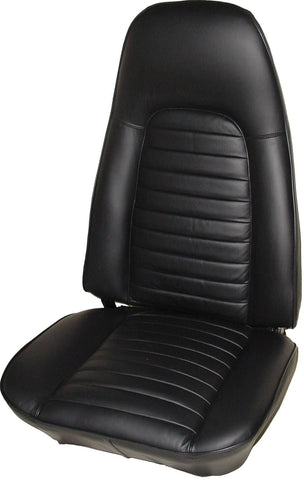 Seat Cover Set, Bucket, Leather Style, 1970-71 AMC AMX, Javelin, Javelin SST, Javelin AMX (5 Colors, 2 Grains) - Drop ships in approx. 4 months