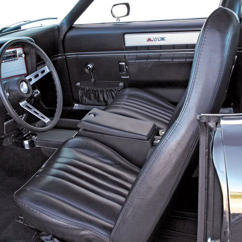 Seat Cover Set, Bucket, 1973 AMC Ambassador, Javelin, Javelin AMX (6 Colors) - Drop ships in approx. 4 months