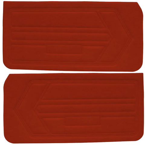 Door Panel Set, Unassembled, 1968 AMC AMX, Javelin (4 Colors) - Drop ships in approx. 3 months