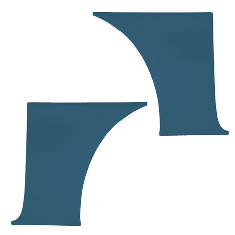 Rear Kick Panel Set, 1970 AMC AMX (4 Colors) - Drop ships in approx. 3 months