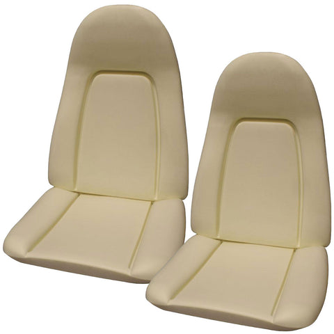 Seat Foam Set, Molded Bucket, 1970-72 AMC Ambassador, AMX, Gremlin, Hornet, Javelin, Matador, Rebel - Drop ships in approx. 1-2 weeks
