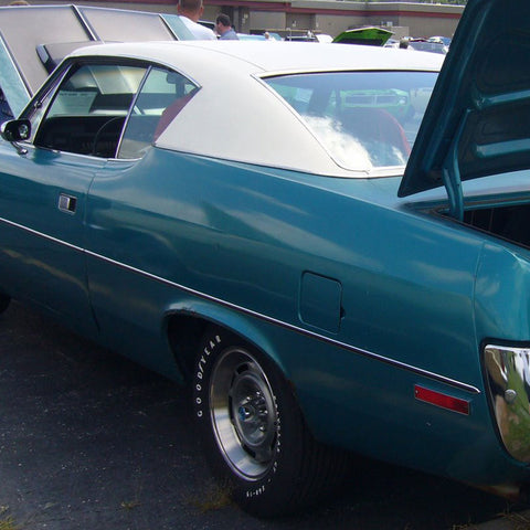 Vinyl Top Kit, Full Top with 32 Clips, 1970 AMC Rebel, Rebel Machine (2 Colors) - Drop ships in approx. 1 month