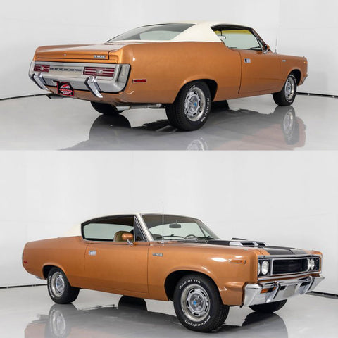 Vinyl Top Kit, Full Top with 32 Clips, 1970 AMC Rebel, Rebel Machine (2 Colors) - Drop ships in approx. 1 month