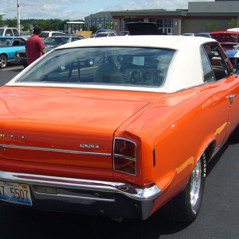 Vinyl Top Kit, Full Top with 32 Clips, 1970 AMC Rebel, Rebel Machine (2 Colors) - Drop ships in approx. 1 month