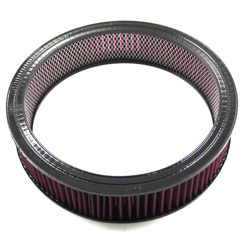 Air Cleaner Kit, Black Finned Aluminum, 1966-91 AMC, Jeep