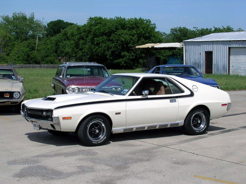Fiberglass Front Fender, Left, 1970 AMC AMX, Javelin - Ships truck freight in approx. 2-4 weeks, freight charges will be invoiced separately