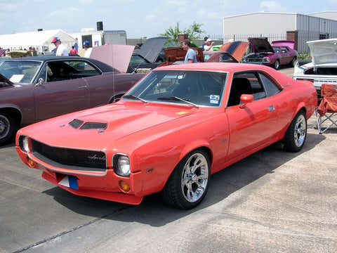 Fiberglass Hood, Pin-On, Ram Air, 1970 AMC AMX & Javelin - Ships truck freight in approx. 2-4 weeks, freight charges will be invoiced separately