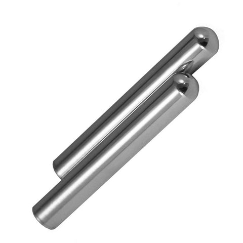 Door Lock Knob Set, Polished Billet Aluminum, 1971-88 AMC Cars, 1980-88 Eagle