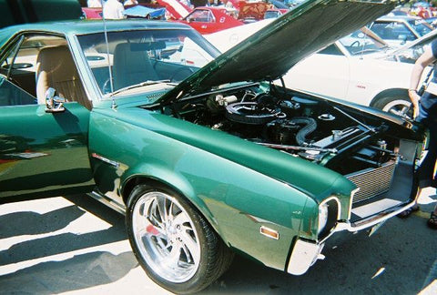 Fiberglass Front Fender, Right, 1970 AMC AMX, Javelin - Ships truck freight in approx. 2-4 weeks, freight charges will be invoiced separately