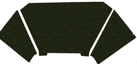 Hood Insulation Pad, 3-Piece, 1974-83 AMC Jeep Cherokee