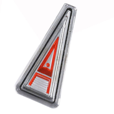 Hood Emblem, Red, 1966-68 Rambler American (1 Required) - American Performance Products, Inc.