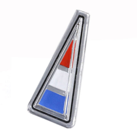 Hood Emblem, Red, White, & Blue, 1969 AMC Hurst SC Rambler Scrambler (1 Required)