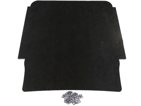 Hood Insulation Pad & Clips, 1969-73 AMC Ambassador