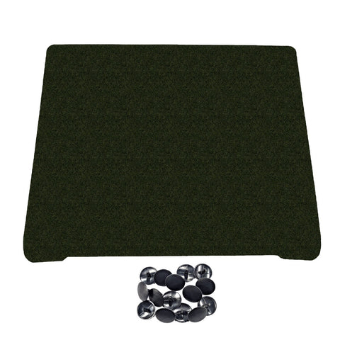 Hood Insulation Pad & Clips, 1968-70 AMC Rebel