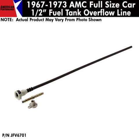Fuel Line, Fuel Tank Overflow, 1967-73 AMC - AMC Lives