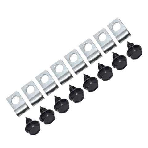 Brake Line Clip Kit, 16-Piece, 1955-88 AMC, Rambler, Eagle (See Applications)