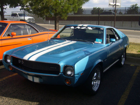 Fiberglass Hood, Bolt-On, 1968-69 AMX - Ships truck freight in approx. 2-4 weeks, freight charges will be invoiced separately
