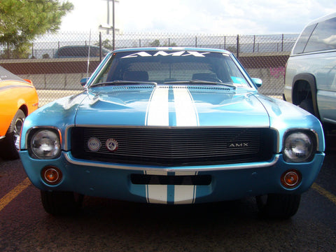 Fiberglass Hood, Bolt-On, 1968-69 AMX - Ships truck freight in approx. 2-4 weeks, freight charges will be invoiced separately