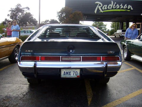 Fiberglass Rear Spoiler, 1968-70 AMC AMX