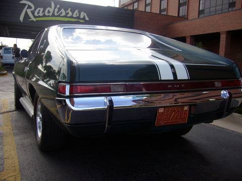 Fiberglass Deck Lid, Bolt-On, 1968-74 AMC AMX, Javelin