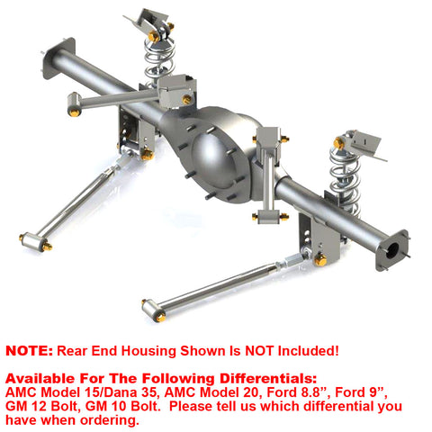Rear 4-Link Coil-Over Suspension System, 1967-69 AMC Ambassador - Drop ships in approx. 4-6 weeks
