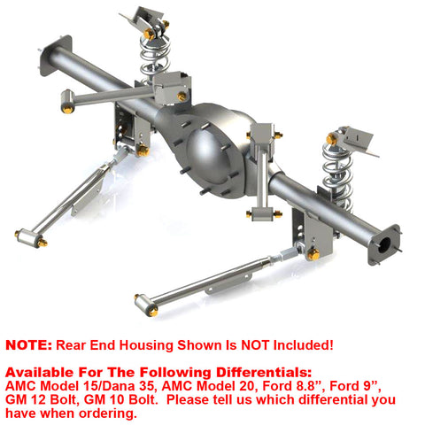 Rear 4-Link Coil-Over Suspension System, 1971-78 AMC Matador - Drop ships in approx. 4-6 weeks
