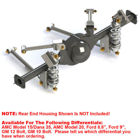 Rear 4-Link Coil-Over Suspension System, 1970-72 AMC Ambassador - Drop ships in approx. 4-6 weeks