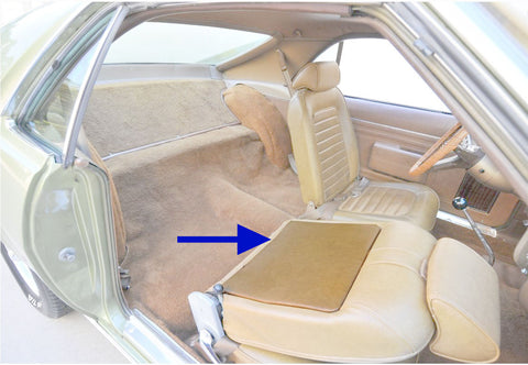 Seat Back Panels, Bucket, 1969 AMC AMX (4 Colors) - American Performance Products, Inc.