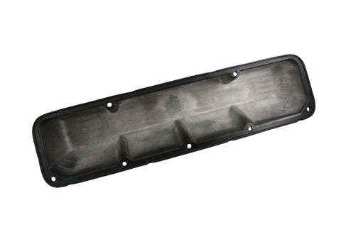 Valve Cover Kit, 390 Logo, Finned Black Wrinkle Aluminum, 1968-70 AMC, Jeep - Allow approximately 2-3 weeks for manufacturing plus shipping