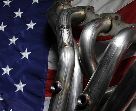 Full Length Headers, 1 3/4" or 1 7/8", Rectangular or Dog Leg Port, Stainless, American Racing Headers, 1968-70 AMX, 1968-74 Javelin, 1971-78 Matador, 1967-70 Rebel - Drop ships in approx. 4-6 months
