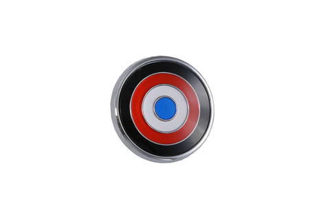 Taillight Panel Emblem, Bullseye, 2.25" x 2.25", Red, White, Blue, & Black, 1973-74 AMC Javelin, Javelin AMX (1 Required) - American Performance Products, Inc.