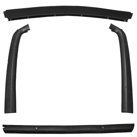 Fiberglass Rear Window Molding Kit, 4-Piece, 1968-70 AMC AMX