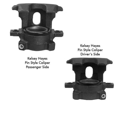 Caliper Set, Front Disc Brake, Kelsey Hayes Pin-Style, 1971-75 AMC (See Applications) - Requires Your Cores For Rebuilding (4-6 week turnaround)