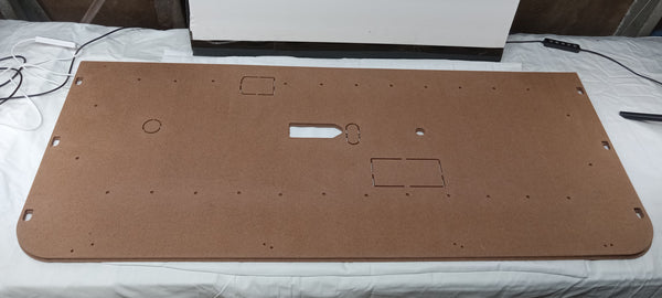 Door Panel Boards, Unupholstered, 2 Piece, 1968 AMC AMX and
