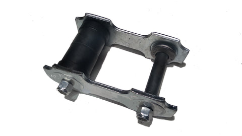 Leaf Spring Shackle Kit w/Upper Bushings, Rubber, 1964-69 AMC Rambler American (2 Required)