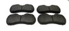Brake Pad Set, Semi Metallic Replacement, See Applications - 1965-70 AMC with Bendix 4-Piston Brake Calipers - American Performance Products, Co. 