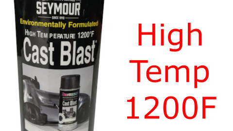 Seymour Cast Blast High Temp 1200F Paint