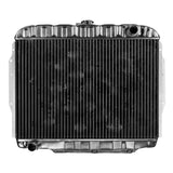 Radiator, Copper Brass, 3-Row Desert Cooler w/4-Row Capacity, OE Style Fit, 1971-76 AMC 6-Cylinder Ambassador, Gremlin, Hornet, Matador - Drop ships in approx. 4-6 weeks