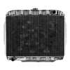 Radiator, Copper Brass, 3-Row Desert Cooler w/4-Row Capacity, OE Style Fit, 1972-76 AMC V-8 Ambassador, Gremlin, Hornet - AMC Lives