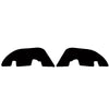 Front Inner Fender Splash Guard Seal kit w/Staples, 1970-88 Concord, Eagle, Gremlin, Hornet, Spirit - American Performance Products, Inc.