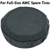 Spare Tire Cover For 14" Full Size Spare,  Felt Herringbone, 1968-88 AMC - AMC Lives