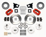 Rear Disc Brake Kit, Wilwood,  Forged Dynapro Calipers w/Solid Rotors, 1968-1980 AMC (Two Caliper Colors)