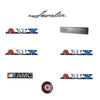 Emblem Kit, Complete Exterior, 1973 AMC Javelin AMX 304 - AMC Lives