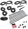 Weatherstrip Master Kit, 1964-69 AMC Rambler American, 4-Door Sedan, 37-Piece, Window Felts Ship Separately - American Performance Products, Co. 