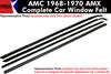 Window Felt/Beltline Weatherstrip Kit, 1968-70 AMC AMX - AMC Lives