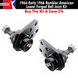 Ball Joint Kit, Lower, Forged, 1964-Early 66 Rambler American- Limited Lifetime Warranty
