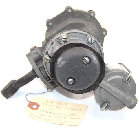 Fuel Pump, Vacuum Wipers, 1959-61 Rambler American, 1962-63 Rambler w/o Clutch, 1964-65 Rambler - Requires Your Core For Rebuilding, 8 Week Lead Time