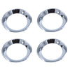 Trim Ring Set, 14x6", T-304 Stainless, 1969-74 AMC Javelin, AMX - AMC Lives