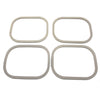Gasket Set, Tail Light Lens, 4-Piece Set, 1973-74 AMC Javelin, Javelin AMX - American Performance Products, Co. 